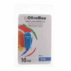 Карта памяти USB 16GB, OM-16GB-210-Blue, OLTRAMAX