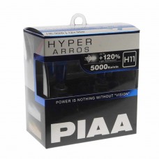Лампа 12V H11 55W PGJ19-2 +120% 5000K бокс (2шт.) Hyper Arros PIAA, HE-926-H11, PIAA (Пиаа)