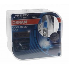 Лампа 12V H1 80W P14.5s бокс (2шт.) Cool Blue Boost, 62150СBB-HCB, OSRAM
