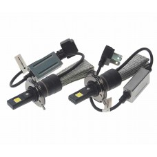 Лампа светодиодная 12V H4 P43t-38 3000Lm (2шт.) Aero, OLLEDH4AERO-2, OMEGALIGHT