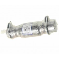 Гофра глушителя 51x150х250 с трубами в 3-ой оплетке innerbraid c хомутами, 51-150-250K, TRANSMASTER