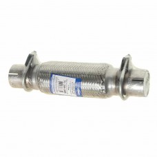 Гофра глушителя 51x200х300 с трубами в 3-ой оплетке innerbraid c хомутами, 51-200-300K, TRANSMASTER
