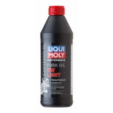 Масло для мотовилок и амортизаторов MOTORBIKE FORK OIL LIGHT 5W синт.1л, 2716, LIQUI MOLY