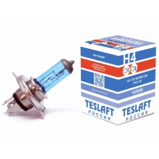 Лампа 12V H4 60/55W P43t-38 3850/3800К 1290/950лм Super White (Россия), 4631111145586, TESLAFT