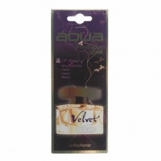 Ароматизатор подвесной пластина (velvet) Natural Flavor Drop, 44098, AQUA