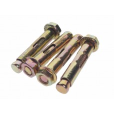 Болт анкерный 10x50 с гайкой (4шт.), 4607173902269, МЕТИЗНЫЙ ДВОР
