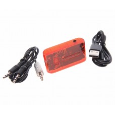 Адаптер Bluetooth автомобильный, BC46 vitality orange, BOROFONE