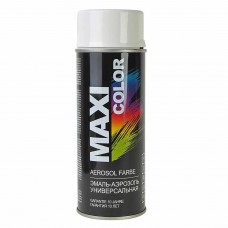 Краска белая аэрозоль 400мл, 9010MX, MAXI COLOR