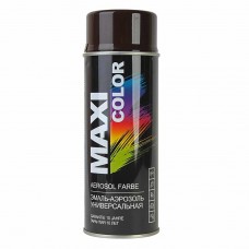 Краска коричнево-шоколадная аэрозоль 400мл, 8017MX, MAXI COLOR