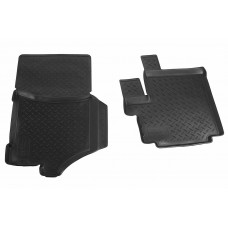Коврик салона PEUGEOT Boxer CITROEN Jumper FIAT Ducato (06-) полиуретан (2 предм.), NPL-Po-64-51, NORPLAST