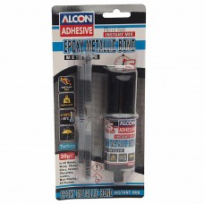 Клей эпоксидный двухкомпонентный серый 30г шприц, M-2312, ALCON