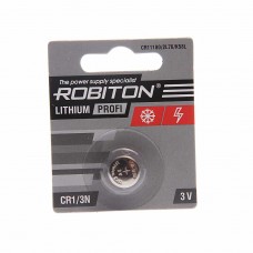 Батарейка CR1/3N 3V (вебасто) блистер (1шт.), CR1/3N BL1, ROBITON