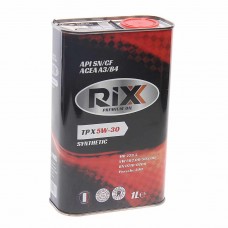 Масло моторное TP X SN/CF А3/В4 5W30 синт.1л, RX0011TPX, RIXX