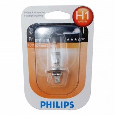 Лампа 12V H1 55W P14.5s +30% блистер (1шт.) Premium, 12258PRB1, PHILIPS