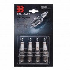 Свеча зажигания ВАЗ-2110 16V АИ-95 (блистер) комплект 4шт., АУ 14ДВРМ (1,0), ЗАЗС