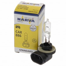 Лампа 12V H27W/1 50W PGJ13 American Types, 480563000, NARVA