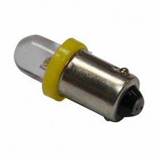 Лампа светодиодная 12V T4W BA9s Round Yellow, ME-0406Y, MEGA ELECTRIC (10 шт.)