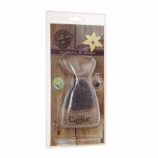 Ароматизатор подвесной гранулы (ваниль+кофе) COFFEE, CF-04, FRESHCO