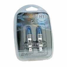 Лампа 12V H1 55W P14.5s +30% 4000К блистер (2шт.) Super White, 1007042, XENITE