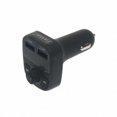 Устройство зарядное в прикуриватель с трансмиттером (bluetooth,hands free), ET-M29 black, EARLDOM