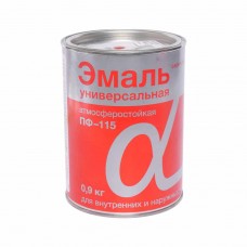 Краска красная 900г ПФ-115, 3051, АЛЬФА