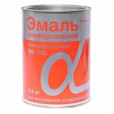 Краска синяя 900г ПФ-115, 3057, АЛЬФА