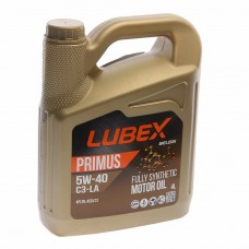 Масло моторное PRIMUS C3-LA SN C3 5W40 синт.4л, L034-1297-0404, LUBEX