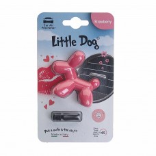 Ароматизатор на дефлектор полимерный (Клубника) Little Dog, ED1111, DRIVE INT