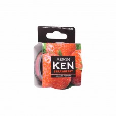 Ароматизатор на панель приборов древесная стружка (клубника) Ken, AK01, AREON