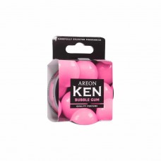 Ароматизатор на панель приборов древесная стружка (bubble gum) Ken, AK07, AREON