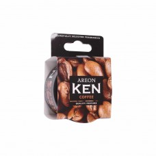 Ароматизатор на панель приборов древесная стружка (кофе) Ken, AK17, AREON