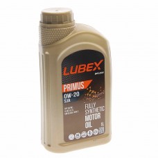 Масло моторное PRIMUS SJA SN+RC GF-5 0W20 синт.1л, L034-1331-1201, LUBEX