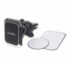 Держатель телефона на дефлектор магнитный, H-84 Emphasis black, FAISON