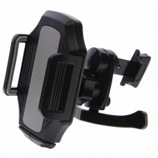 Держатель телефона на дефлектор черный, C112 Black, XO