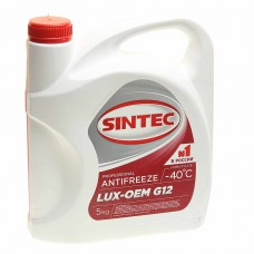 Антифриз -40C 5кг G12+ LUXE, 614503, SINTEC
