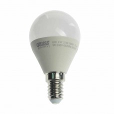 Лампа светодиодная E14 G45 8W (75W) 220V теплый, 53118, GAUSS
