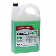 Антифриз зеленый -40C 5кг G11 NIRO Coolant, 43205, TOTACHI
