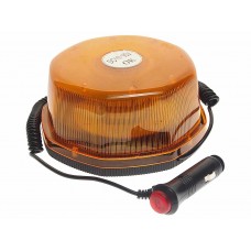 Маяк импульсный 12/24V (54 светодиода) (2 режима) на магните 80х165мм, МИМ 54 LED, KRAL