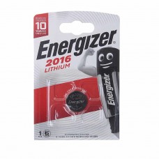 Батарейка CR2016 3V таблетка (пульт сигнализации,ключ) блистер (1шт.) Lithium, CR2016 BC1, ENERGIZER