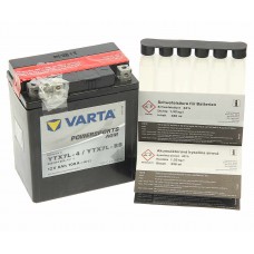 Аккумулятор MOTO AGM 6А/ч, 6СТ6 YTX7L-4(BS), VARTA