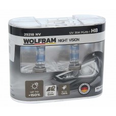 Лампа 12V H8 35W PGJ19-1 +150% бокс (2шт.) Extra Light, 29218NV, WOLFRAM