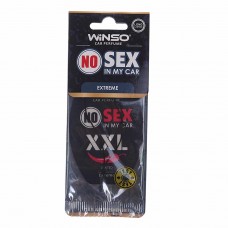 Ароматизатор подвесной пластина (extreme) No Sex, 56962, WINSO