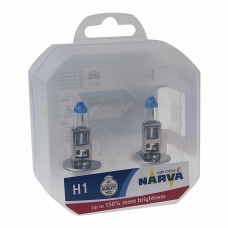 Лампа 12V H1 55W P14.5s +150% бокс (2шт.) Range Power 150, 480682100, NARVA