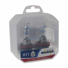 Лампа 12V H11 55W PGJ19-2 +150% бокс (2шт.) Range Power 150, 481012100, NARVA