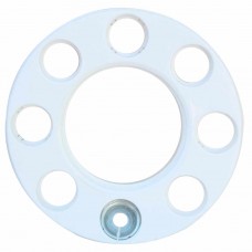 Колпак колеса R-17.5 R-19.5 переднего ободок на евродиск (белый) 8 шпилек ТТ, МК-КЛ-Б-27, ТЕХНО-ТРЕЙД