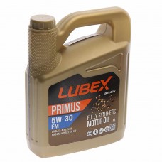 Масло моторное PRIMUS FM CF/SL A5/B5 5W30 синт.4л, L034-1315-0404, LUBEX