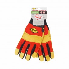 Перчатки кожаные спандекс vibro-PROTECT, 648-533, DDE