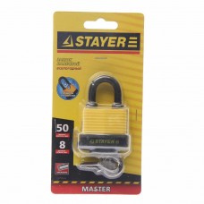 Замок навесной 50мм всепогодный, 37140-40, STAYER