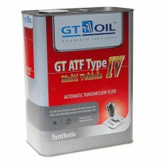 Масло трансмиссионное ATF T-IV Multi Vehicle 4л, 8809059407912, GT OIL