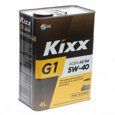 Масло моторное G1 A3/B4 5W40 синт.4л, L201944TE1, KIXX